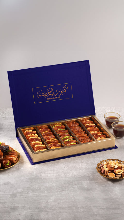 علبة صقعي فاخر بالحشوات